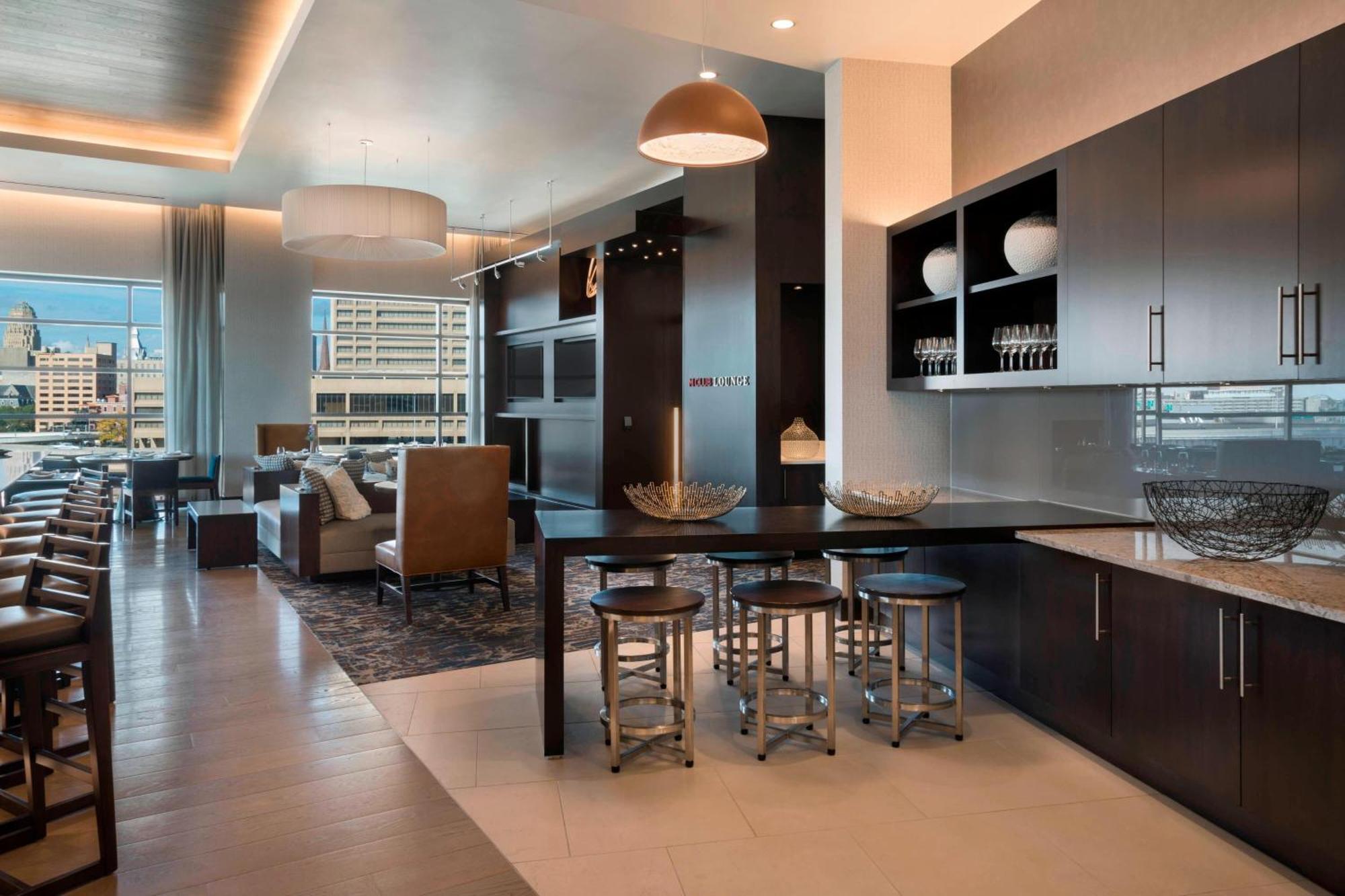 Buffalo Marriott At Lecom Harborcenter Extérieur photo